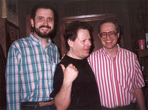 Backstage Photo w/ Delbert McClinton - Atlanta 1989