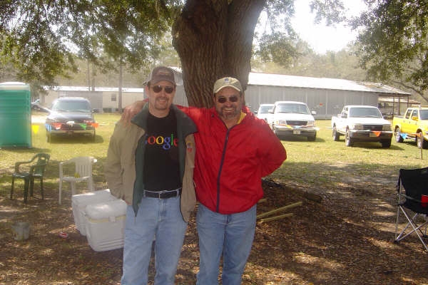 Festival Photo w/ "Don Don, The Dancing Bear" 2006