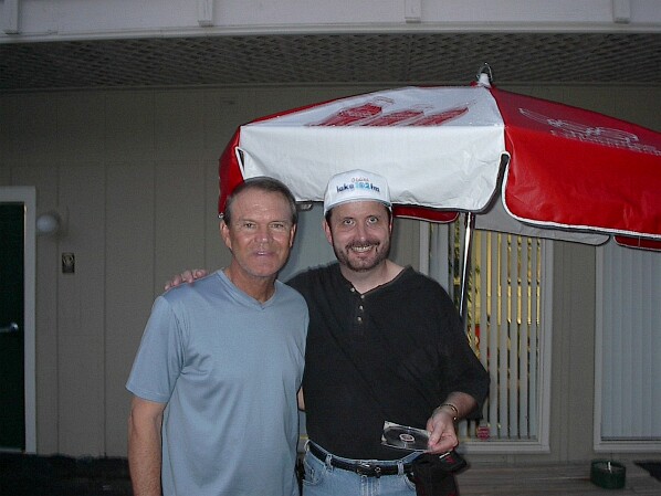 Backstage Photo With Glen Campbell - Atlanta 2002 