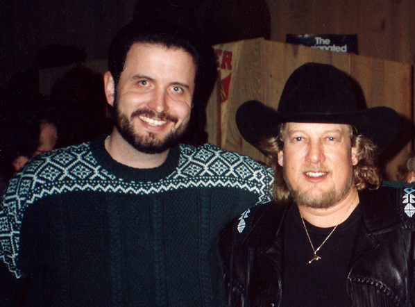 "Private Concert" Photo w/ John Anderson - Atlanta 1991