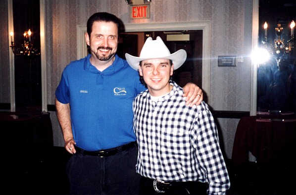 Private Concert Photo w/ Kenny Chesney - Atlanta 1995 