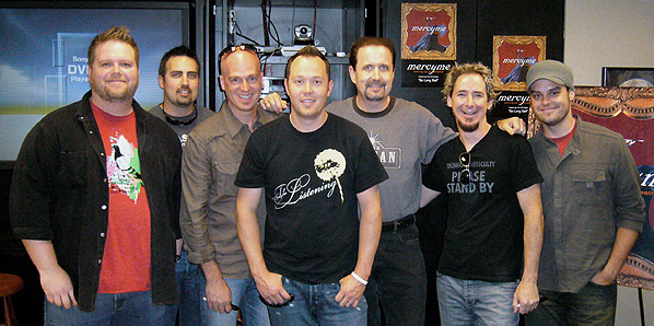 "Listening Party" Photo With MercyMe - Atlanta 2006